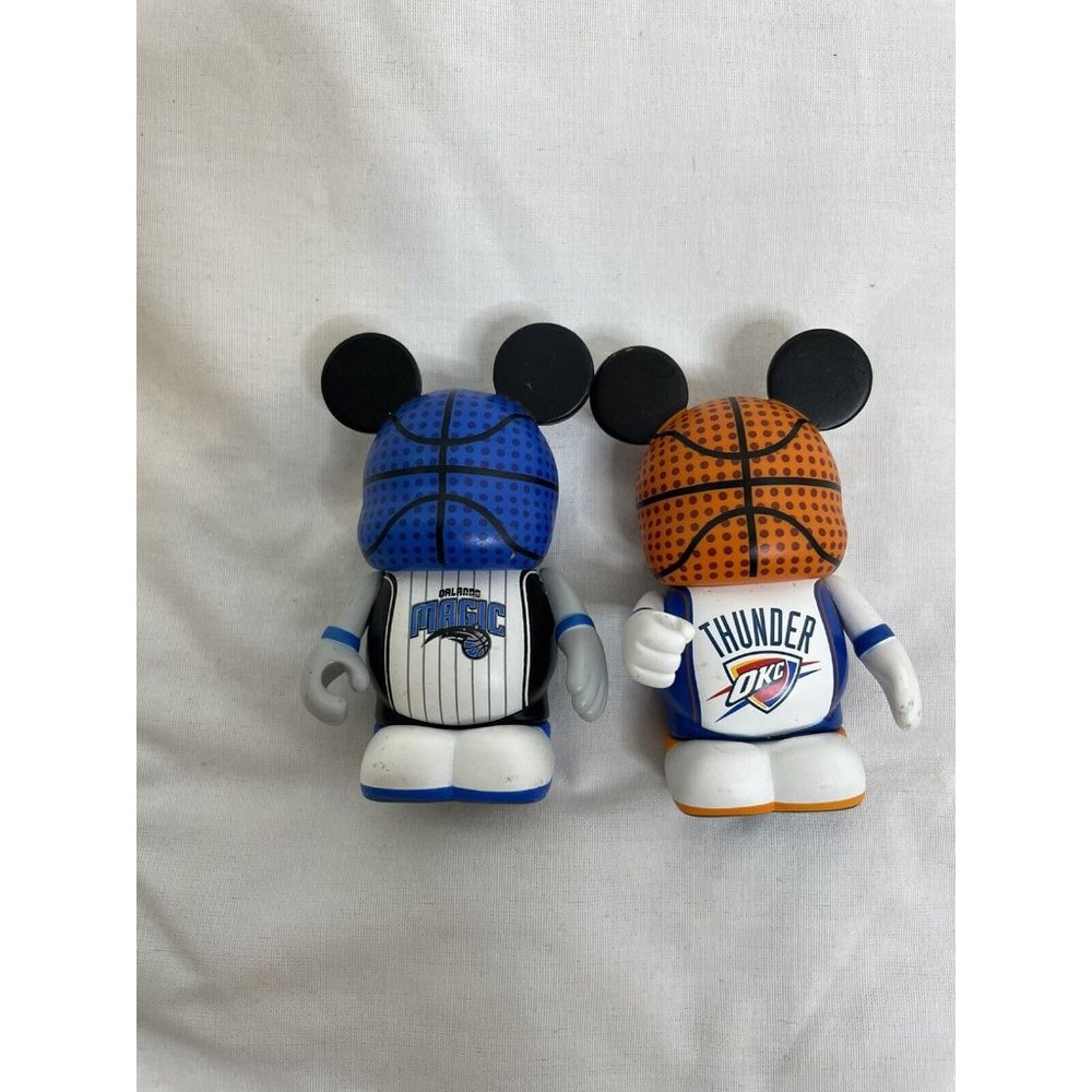 Disney Vinylmation NBA Series Lot Of 2  - OKC Thunder And Orlando Magic